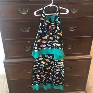 THML Multi Color Swing Dress